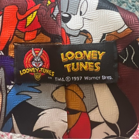 vintage looney tunes, warner bros tie - Picture 3 of 3